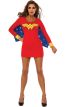Rubies Womens Dc Superheroes Wonder Woman Cape Dress, Multi, Small