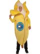 Forum Novelties Mens Appealing Banana Mascot Costume, Yellow, One Size