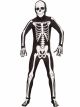 Forum Novelties Im Invisible Costume Stretch Body Suit, Skeleton, Child Large