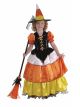Forum Novelties Childs Little Designer Collection Candy Corn Witch Costume, Small