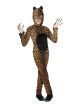 Charades Childs Cheetah Cat Costume, Multicolor, X-Small
