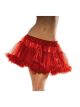 Secret Wishes Elastic Waist Dancing Girl Petticoat, Red, One Size