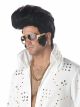 Black Rock N Roll Wig Adult