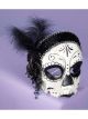 Forum Novelties Day Of The Dead Flapper Half Mask