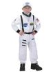 Charades Astronaut Suit Childrens Costume, White, Small