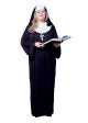 Forum Novelties Womens Adult Nun Costume, Black/White, Plus