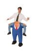 Rubies Mens Presidential Piggyback, As Shown, Adult
