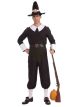 Forum Novelties Plymouth Pilgrim Man Costume, Black, Standard