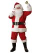 Rubies Regal Plush Santa Suit,Red/White, 3X