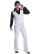 Charades Mens Disco King Costume, As Shown, X-Small