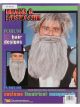 Beard And Moustache 14 Inch Grey