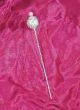 Scepter Silver Royal Costume Accessory