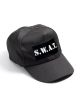 Forum Novelties, S.W.A.T. Cap Costume Baseball Hat, Black White, One-Size
