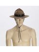 Forum Novelties Mens Hat-Brown Mountie Party Supplies, Standard 73653, Black