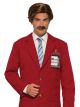 Forum Novelties Wig/Moustache-Anchorman, Multi Color