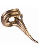 Forum Novelties 80055 Half Mask-Long Nose, Standard, One Size, Gold