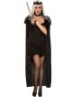 Forum Novelties Dark Royalty Crown With Veil, Black, Standard