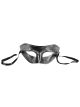 Forum Novelties 80466 Harlequin Adult Half Mask Party Supplies, One Size, Silver