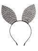 Forum Novelties 80488 Midnight Menagerie Bunny Headband, Pearl/Rhinestone/Multicolor, Standard