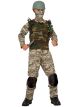 Forum Novelties Boys Combat Trooper Costume Small