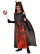 Forum Novelties Girls Demons Elegant Devil Childs Costume, Multi-Color, Large
