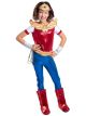 Princess Paradise Dc Super Hero Girls Premium Wonder Woman Costume, Red/Blue, Small
