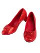 Girls Red Sequin Pump