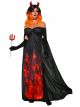 Forum Novelties Adult Elegant Devil, Standard, Black/Orange
