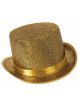 Forum Novelties Mens Adult Glitter Mesh Costume Hat, Gold, One Size