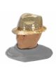 Forum Mardi Gras Costume Party Accessory, Gold, One Size