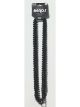 Forum Novelties 71695 Beads-6/Hc 6, One Size, Black, Pack Of 12