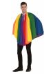 Forum Womens One Size 30 Inch Rainbow Cape, Multi/Color, 30 Inches Inches