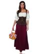 Womens Peasant Lady Costume (Small)