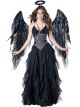 Incharacter Costumes Womens Dark Angel Costume, Black, Medium