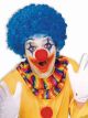 Forum Novelties Unisex Afro/Clown Wig, Blue, One Size