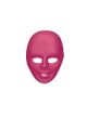 Forum Novelties 71465 Colored Face Mask, One Size, Pink, Pack Of 12