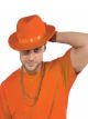Forum Novelties Deluxe Orange Fedora One Size