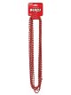 Red Bead Necklace (One Size)