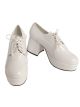 Rubies Mens Pimp Platform White Shoes (10/11)