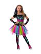 Funky Punky Skeleton Girls Costume (S)