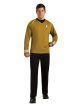 Rubies Star Trek Into Darkness Grand Heritage Captain Kirk Shirt With Emblem, Gold/Black, X-Large Costume