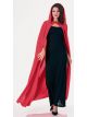 Rubies Full Length Hooded Cape Costume, Red, One Size
