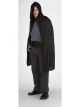 Rubies Hooded Cape 3/4 Length Costume, Black, One Size