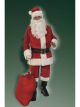 Rubies Mens Deluxe Velvet Santa Suit With Wig And Beard, Multicolor, Standard