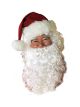 Rubies Mens Value Santa Beard And Wig Set, White, One Size