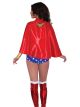 Rubies Costume Co Womens Dc Superheroes Cape, Wonder Woman