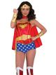 Rubies Womens Dc Comics Wonder Woman Accessory Kit Tiara Belt With Lasso Gauntlets, Multi, One Size