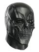 Rubies Mens Arkham City Adult Deluxe Overhead Latex Black Mask, Multi, One Size