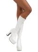 Secret Wishes High Heel Platform Costume Boots, White, Large