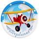 Airplane Adventure Dinner Plates (8)